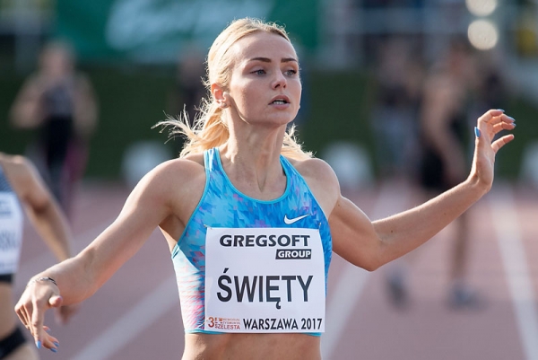 Justyna Święty - 300m na 3. Memoriale Szelesta